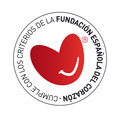 Cumple con los criterios de la fundación española del corazón